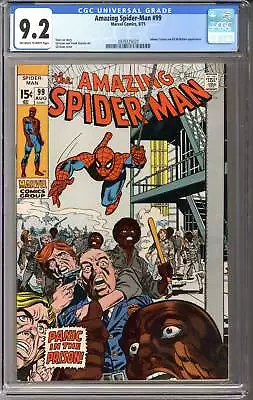 Buy Amazing Spider-man #99 CGC 9.2 • 270.04£