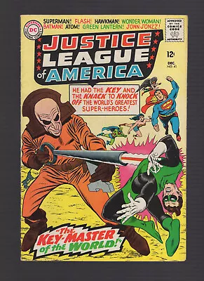Buy Justice League Of America #41 - Origin & 1st App The Key - Mid Grade Plus • 39.41£