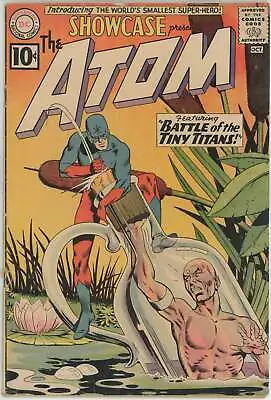 Buy Showcase #34 (1956) - 3.5 VG- *1st Silver Age Appearance Atom* • 191.80£