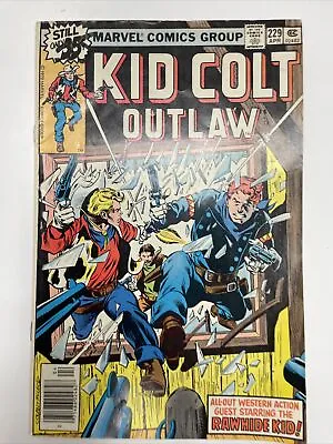 Buy Vtg 1979 KID COLT OUTLAW COMIC #229  Marvel Comics • 5.65£