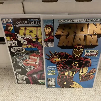Buy Marvel Comics - Iron Man #290 & 278 • 6.31£