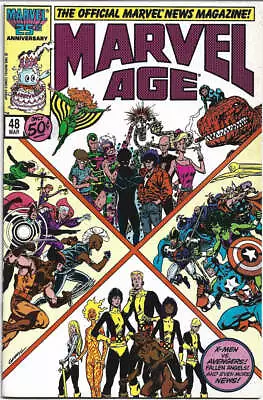 Buy Marvel Age #48 - Marvel Comics - 1986 - X-Men Vs Avengers • 3.95£