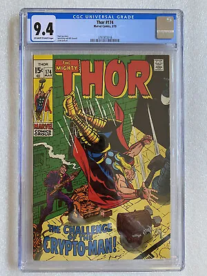 Buy Thor #174 CGC 9.4 1970 • 229.56£