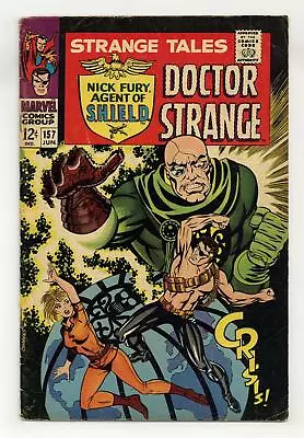 Buy Strange Tales #157 VG- 3.5 1967 1st App. Living Tribunal • 48.19£