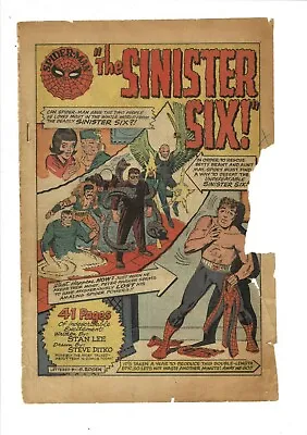 Buy 1964 Amazing Spider-Man Annual #1, Marvel, Single Story Page, 1st Sinister Six • 25.60£