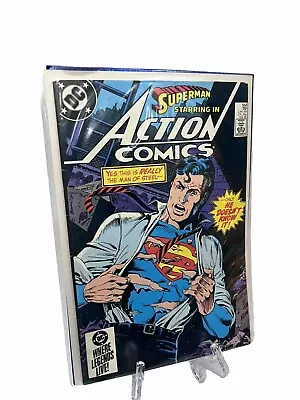 Buy Action Comics Starring Superman #564 8.0+ Copper Age Comic Book • 4.99£