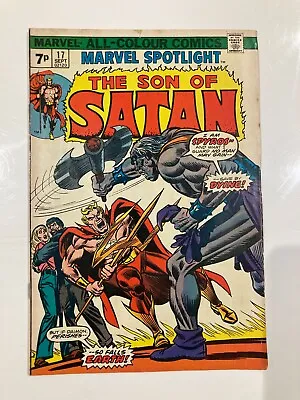 Buy Marvel Spotlight Son Of Satan 17 Good Condition 1974 • 3.50£