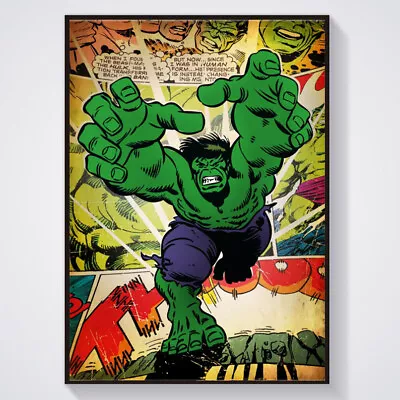 Buy Hulk Poster - Wall Art Marvel A4 & A3 • 6.99£
