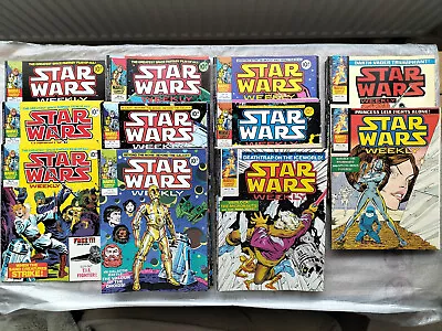 Buy STAR WARS Weekly Magazine #1 To #70 Complete & With MODELS ( Marvel UK Comics ) • 90£