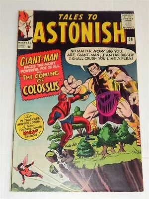 Buy Tales To Astonish #58 Vg/fn (5.0) August 1964 Marvel Comics ** • 39.99£