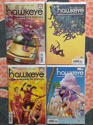 Buy Marvel Hawkeye Kate Bishop Comic Bundle 1 3 4 5 (Variant) • 12.95£