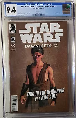 Buy Star Wars Dawn Of The Jedi Force Storm 1 3rd Print CGC 9.4 Origin Of The Je'Daii • 31.55£