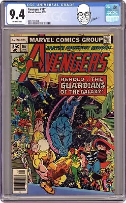 Buy Avengers #167 CGC 9.4 1978 4012741004 • 116.54£