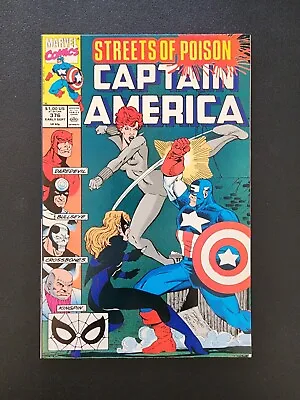 Buy Marvel Comics Captain America #376 September 1990 Mark Bagley Art (b) • 2.37£