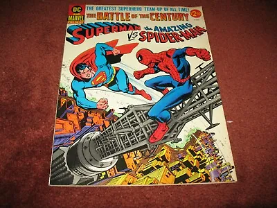 Buy Superman Vs The Amazing Spider-man Treasury Edition DC Marvel 1976 • 179.89£