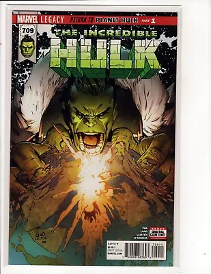Buy Incredible Hulk #709-717-#11VARIANT Return To Planet Hulk World War Hulk II 2017 • 30.25£