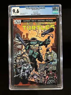Buy Teenage Mutant Ninja Turtles #53 CGC 9.6 (2015) - Subscription Edition • 39.58£