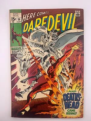 Buy Daredevil #56 1st Appearance Of Death's Head - Fine+ 6.5 • 18.39£