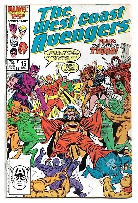 Buy The West Coast Avengers #15 FN (1986) Marvel Comics • 1.50£