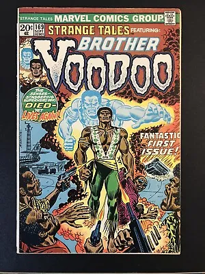 Buy Strange Tales #169 | 1973 | 1st App & Origin Of Jericho Drumm - Brother Voodoo!! • 119.93£