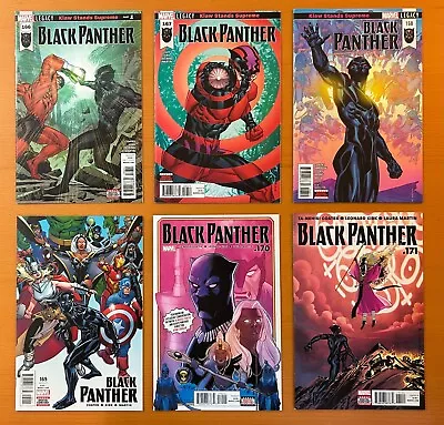 Buy Black Panther #166, 167, 168, 169, 170, 171 & 172 Complete Series (Marvel 2017) • 24.95£