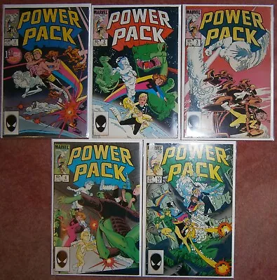 Buy Power Pack #1 2 3 4 & 10  (Marvel Comics, 1984) VF+ Condition • 4.95£