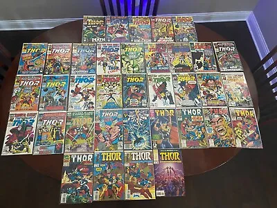 Buy Thor Comic Book Lot.   Thor 432-463. Annual 18.  Thor Corps 1,2,4. • 71.95£