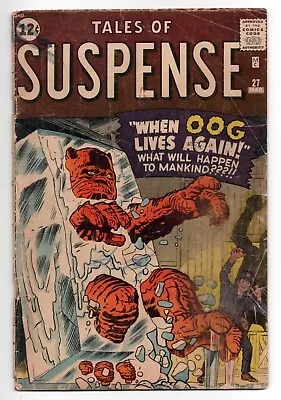 Buy Tales Of Suspense #27 (Marvel, 1962) Stan Lee, Jack Kirby, Monsters | GD- 1.8 • 23.71£