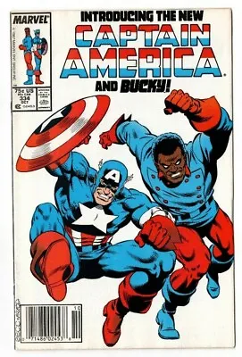 Buy Captain America #334 Marvel Comics Lemar Hoskins Becomes Bucky 1987 • 15.15£