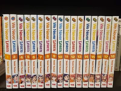 Buy We Never Learn Manga Volumes 1, 2, 4-18 • 70£