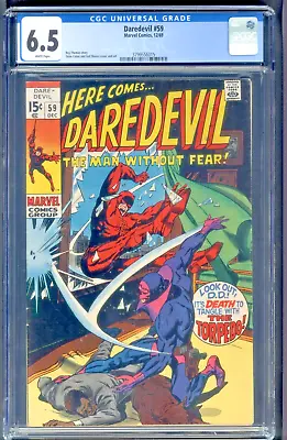 Buy Daredevil #59 (Marvel Comics) CGC 6.5 • 44.35£