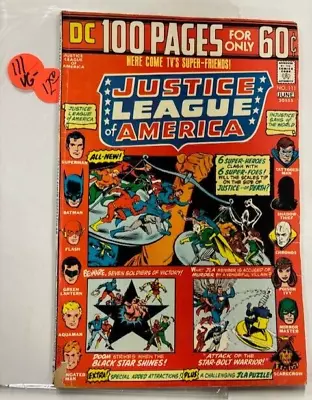 Buy JUSTICE LEAGUE Of AMERICA 111 VG 100 Pages May/June 1974 Neal Adams DC Comics • 5.57£