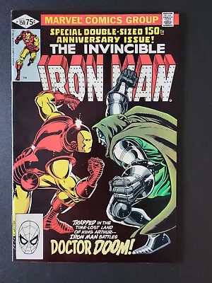 Buy Iron Man 150 Dr Doom Vs Iron Man Battle Cover • 59.38£