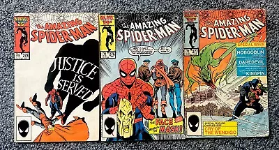 Buy LOT - 3 Issues! - Amazing Spider-Man #276 + 277 + 278 (1986) Marvel • 13.43£