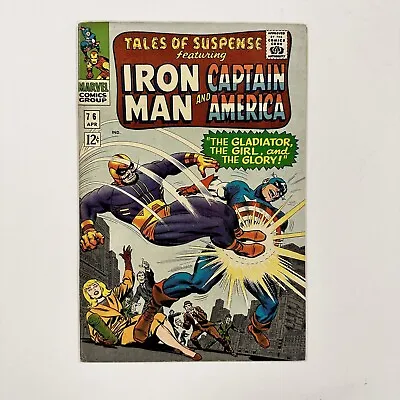 Buy Tales Of Suspense #76 VF 1966 Comic Cent Copy • 54£