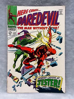 Buy Marvel Daredevil #42 July 1968 First Appearance And Origin Of The Jester • 16.06£