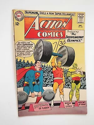 Buy Action Comics #304 1963 Vintage Superman DC Comics The Interplanetary Olympics! • 15.81£