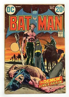 Buy Batman #244 GD 2.0 1972 • 70.45£