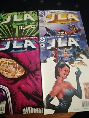 Buy JLA #77,78,79,84 2003 Four Issue Lot  • 3.75£