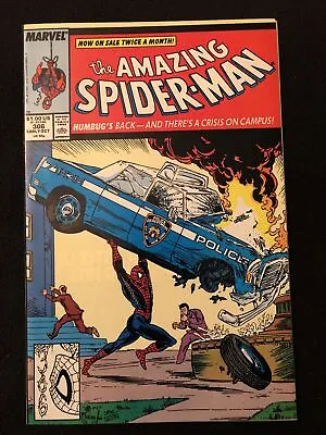 Buy Amazing Spider-man 306 9.6 9.8 Marvel 88 Cover Swipe Action Comics 1 Homeage Eg • 63.24£