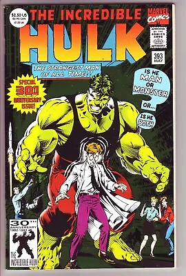 Buy Incredible Hulk # 393 NM Marvel Comics High Grade, Unread, Foil Cover • 6.95£