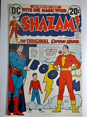 Buy 1973 Shazam 1 VF/NM. First App. Captain Marvel.Cap.Marvel Junior And Mary Marvel • 77.19£