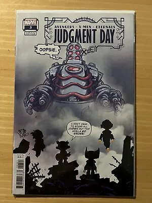 Buy Marvel Judgement Day #3 Avengers X-Men Eternals Variant Edition Bagged Boarded • 1.75£