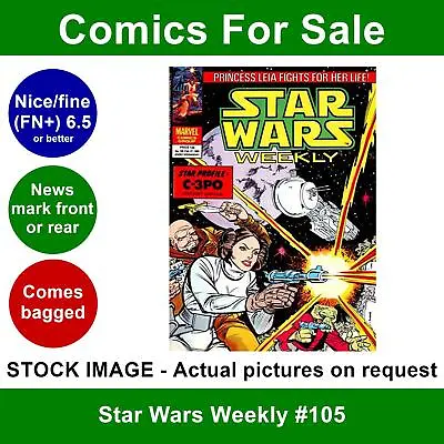 Buy Star Wars Weekly #105 Comic - Nice FN+ 27 Feb 1980 - Marvel UK • 4.99£