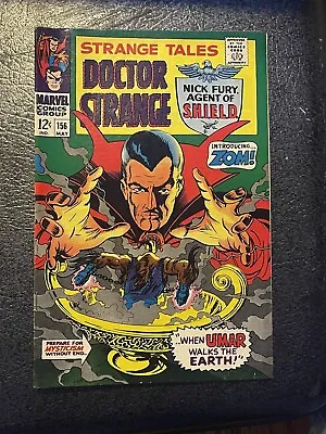 Buy Strange Tales #156 May 1967 Nick Fury SHIELD Umar Silver Age Marvel • 39.36£