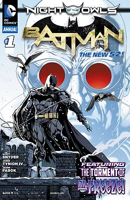 Buy Batman Annual #1 New 52 (2011) Vf/nm * • 14.95£