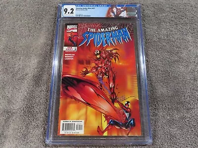 Buy 1998 MARVEL Comics AMAZING SPIDER-MAN #431 - 1st CARNAGE COSMIC Cover - CGC 9.2 • 60.26£