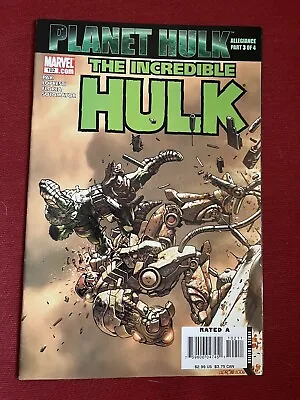 Buy The Incredible Hulk #102 NM- 2007 *PLANET HULK* • 3.99£