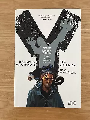 Buy Y The Last Man Vol 1 Deluxe Edition - Vertigo Over-sized Hardcover Graphic Novel • 30£
