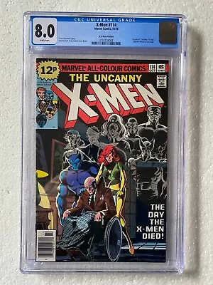 Buy Uncanny X-Men #114 (1978) In CGC 8.0 • 79.99£